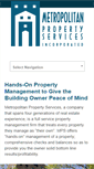 Mobile Screenshot of metroprop.com